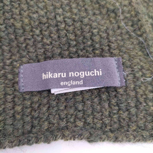 hikaru noguchi イングランド製 ニットマフラー メンズ