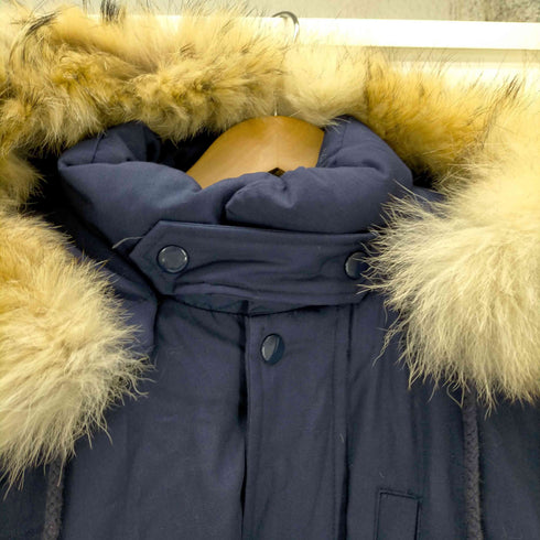 ラルフローレン RALPH LAUREN ダウン コットンシェル フライトジャケット メンズ import:L