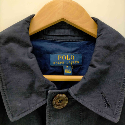 ポロラルフローレン POLO RALPH LAUREN ベンチレーション 比翼 バルマカーンコート メンズ import:M