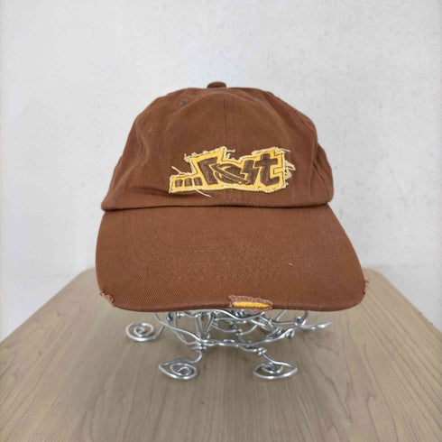 ロスト LOST ENTERPRISES フロント刺繍ダメージキャップ メンズ ONE SIZE