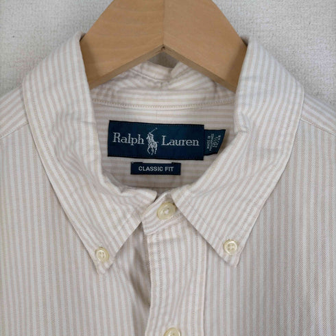 ラルフローレン RALPH LAUREN 90S CLASSIC FIT ストライプ柄ボタンダウンシャツ メンズ 16 1/2
