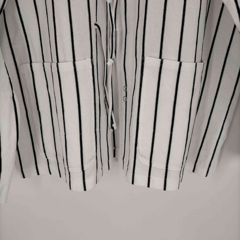 チャコールトーキョー CHARCOAL TOKYO Mono Border WP L/S チャイナスウェット メンズ JPN:L