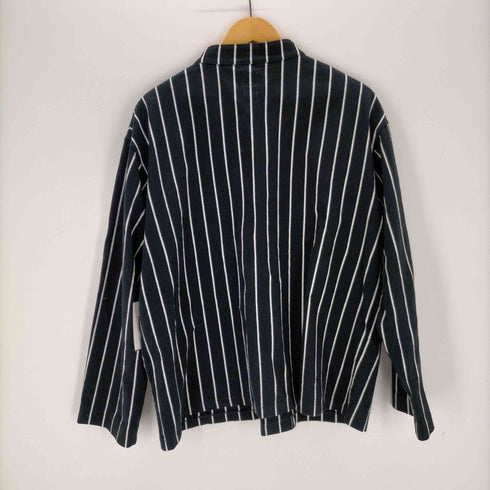 チャコールトーキョー CHARCOAL TOKYO Mono Border WP L/S チャイナスウェット メンズ JPN:L