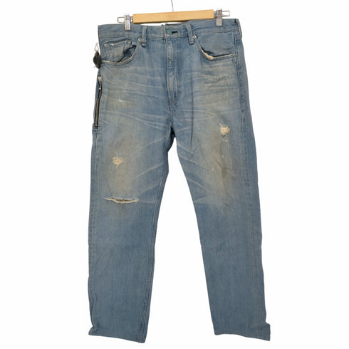 フラグメントデザイン fragment design Turquoise Package シンチバック ダメージ加工 デニムパンツ メンズ 36