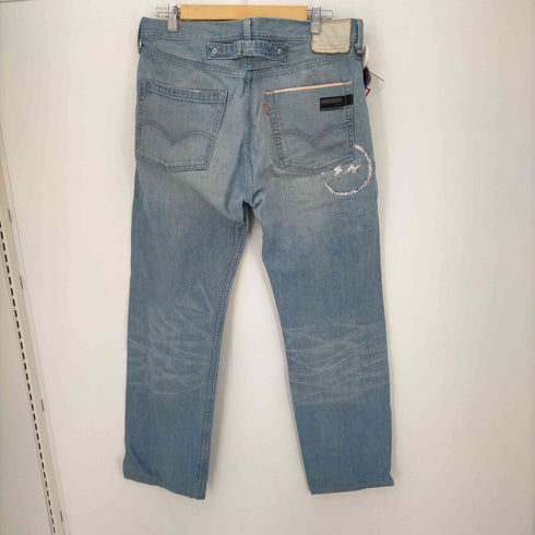 フラグメントデザイン fragment design Turquoise Package シンチバック ダメージ加工 デニムパンツ メンズ 36