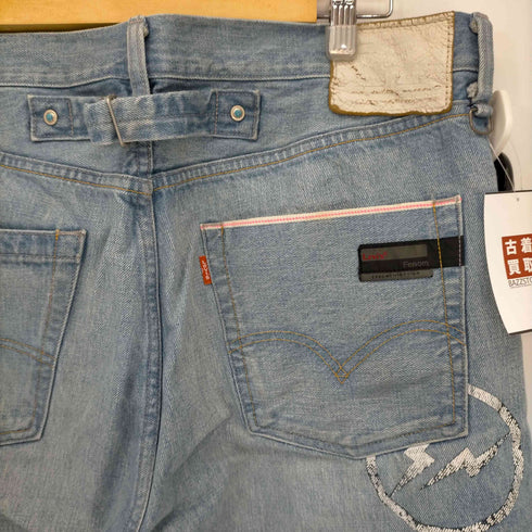 フラグメントデザイン fragment design Turquoise Package シンチバック ダメージ加工 デニムパンツ メンズ 36
