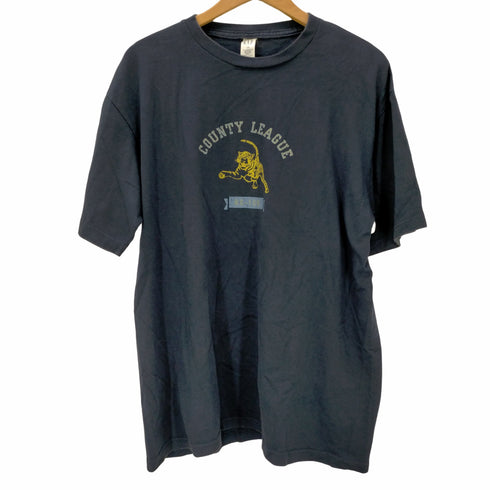 ギャップ Gap 00S OLD GAP ジャガープリント Tシャツ メンズ import:L
