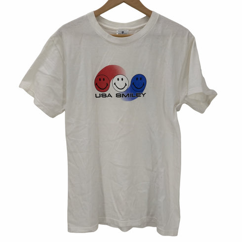 フルギ ANDAZIA USA製 3連スマイル Tシャツ メンズ import:M