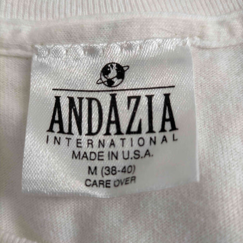 フルギ ANDAZIA USA製 3連スマイル Tシャツ メンズ import:M