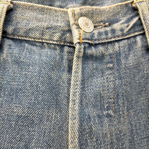ドゥニーム Denime OLD セルビッチ ボタンフライデニムパンツ メンズ