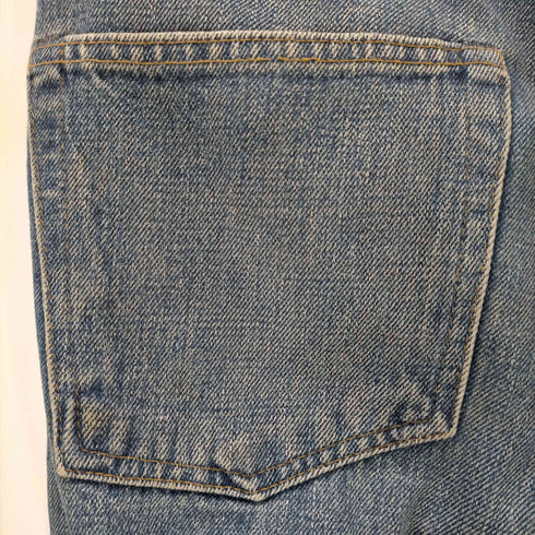 ドゥニーム Denime OLD セルビッチ ボタンフライデニムパンツ メンズ