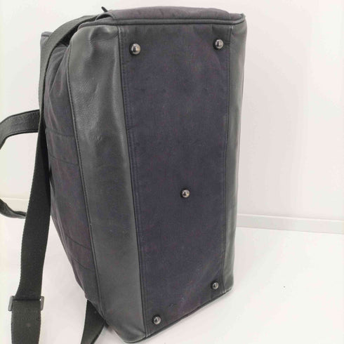 ポーター PORTER レザー切替 コットンツイル 2wayボストンバッグ メンズ
