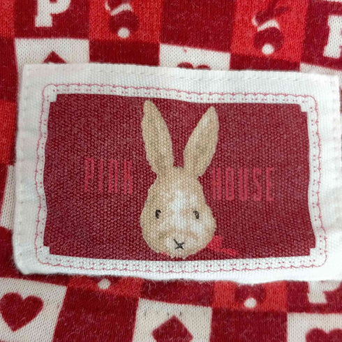 ピンクハウス PINK HOUSE トランプ柄 カットソー レディース import:M