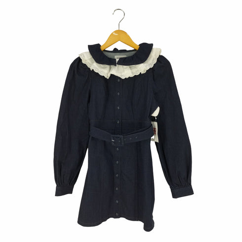 バブルス BUBBLES frill denim onepiece レディース FREE