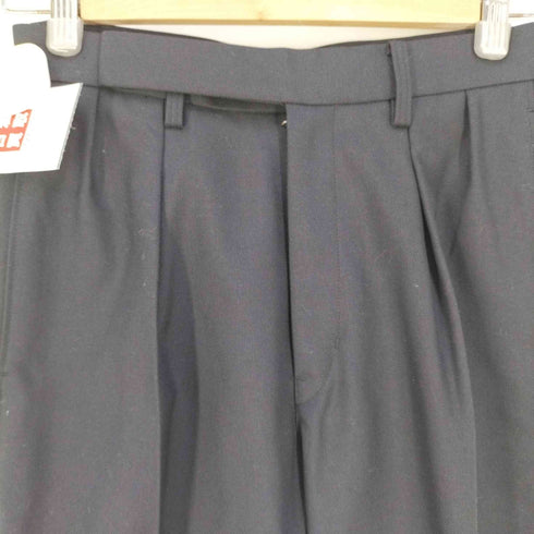 ユニクロユー UNIQLO U 2タック センタープレス ストレートスラックスパンツ レディース ウエスト58cm