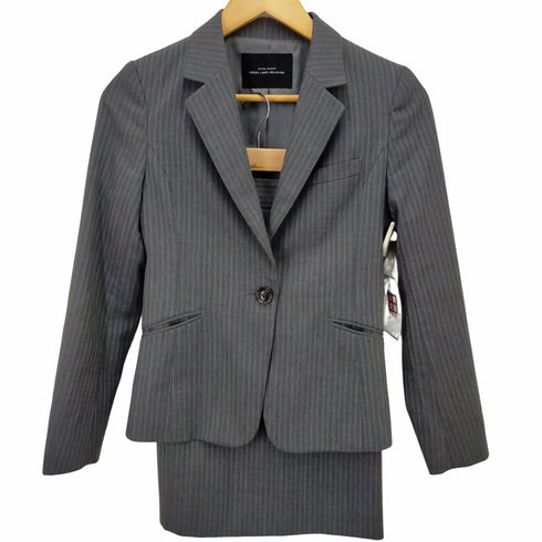 ユナイテッドアローズグリーンレーベルリラクシング UNITED ARROWS green label relaxing 1B シングル テーラードジャケット タイトスカート セットアップ レディース 34