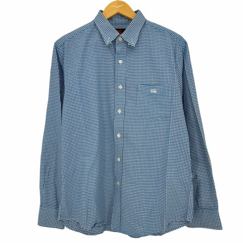 カンタベリー CANTERBURY ギンガムチェック ボタンダウンシャツ メンズ JPN:L