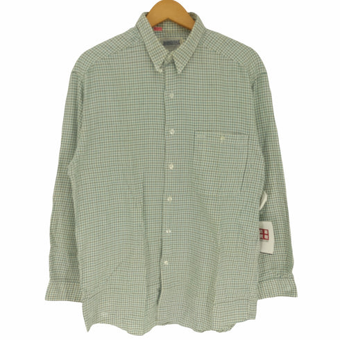 バラクータ BARACUTA 青タグ Imported Fabric グラフチェック L/S シャツ メンズ import:L