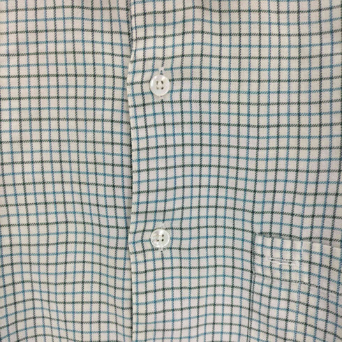 バラクータ BARACUTA 青タグ Imported Fabric グラフチェック L/S シャツ メンズ import:L