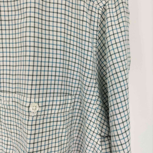 バラクータ BARACUTA 青タグ Imported Fabric グラフチェック L/S シャツ メンズ import:L