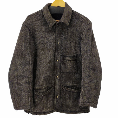 ブラウンズビーチ Browns Beach 50S Beach Cloth Jacket ビーチクロスジャケット ごま塩 当時物 メンズ
