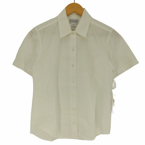 ランズエンド LANDS END 90-00S ポリコットン レギュラーカラー S/S ドレスシャツ レディース 2