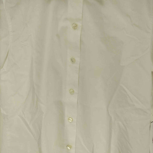 ランズエンド LANDS END 90-00S ポリコットン レギュラーカラー S/S ドレスシャツ レディース 2