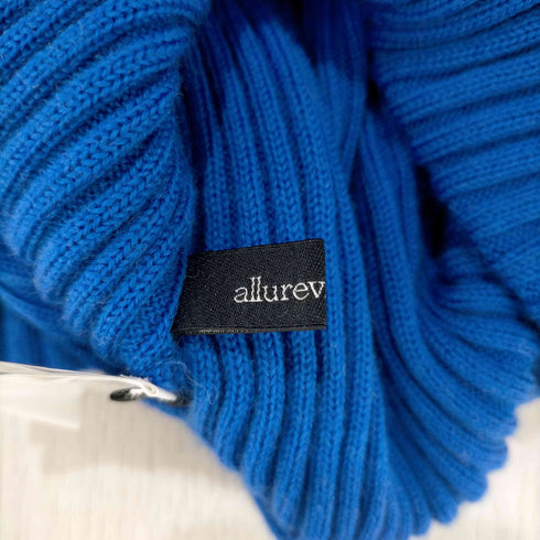 アルアバイル allureville 釦ディティール2WAY ネックリブプルオーバー レディース JPN:2