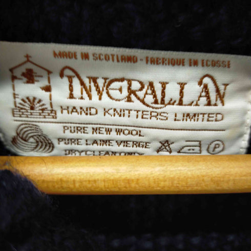 インバーアラン INVERALLAN ハンドニットカーディガン メンズ
