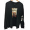 ジョーダンブランド JORDAN BRAND Pattern Printing Round Neck Long Sleeves Black メンズ XXL