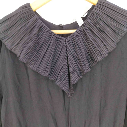 エイチアンドエム H&M プリーツ襟ワンピース レディース import:L