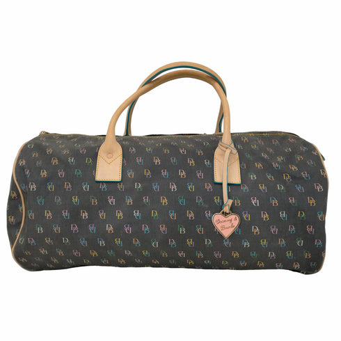 ドゥーニーアンドバーク DOONEY&BOURKE MADE IN ITALY モノグラムボストンバッグ メンズ