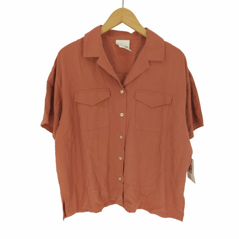 レイビームス Ray BEAMS 20SS Wポケット オープンカラー シャツ レディース FREE