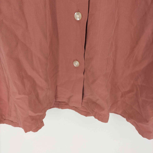 レイビームス Ray BEAMS 20SS Wポケット オープンカラー シャツ レディース FREE