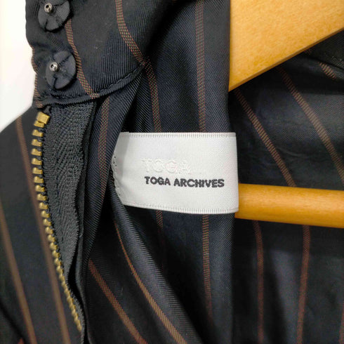 トーガアーカイブス TOGA ARCHIVES 23AW Cupra stripe dress レディース JPN:S