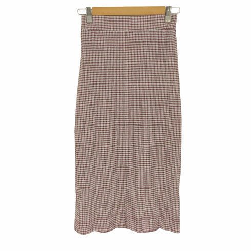 レイビームス Ray BEAMS 20SS ギンガムチェック ストレッチ タイトスカート レディース JPN:0