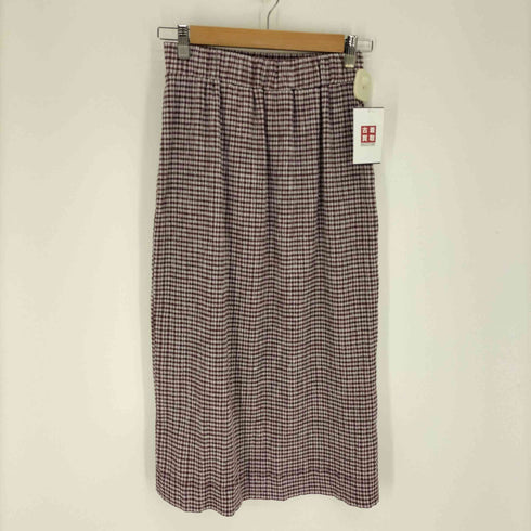 レイビームス Ray BEAMS 20SS ギンガムチェック ストレッチ タイトスカート レディース JPN:0