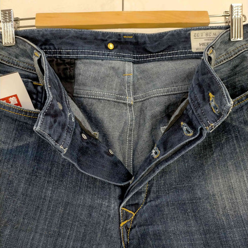 ディーゼル DIESEL HEEVEN ダメージ加工 スキニーデニム メンズ W28×L32