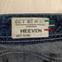 ディーゼル DIESEL HEEVEN ダメージ加工 スキニーデニム メンズ W28×L32