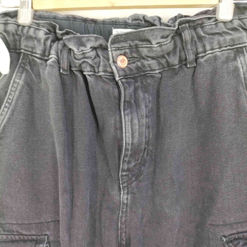 ザラ ZARA カーゴデニムパンツ PANTALON レディース EUR:38