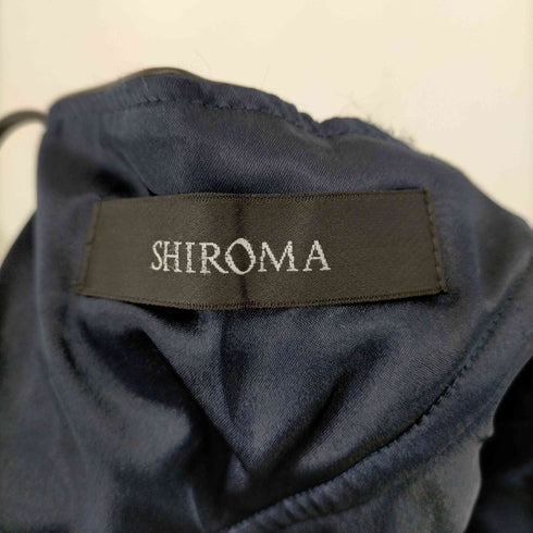 シロマ SHIROMA dress ca misole vegan leather レディース