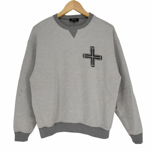 アーペーセー A.P.C. Vガゼットインサイドアウトクルーネックスウェット レディース JPN:M