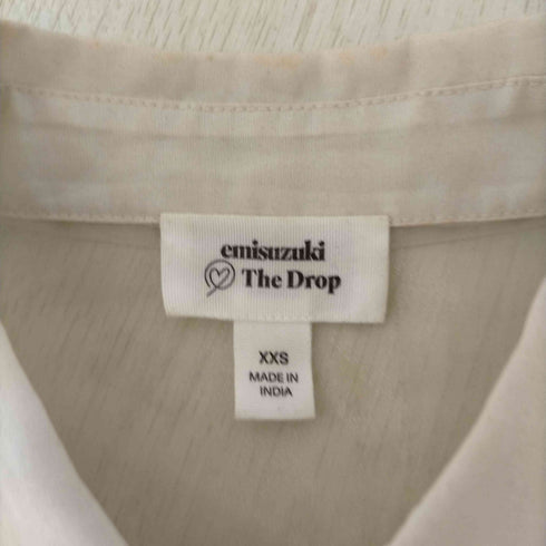 Thedrop emisuzuki オーガンジーシャツ レディース XXS