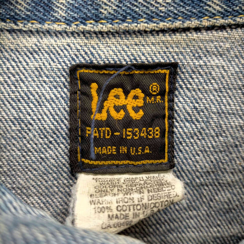 リー Lee 80-90s USA製 デニムトラッカージャケット メンズ 40L