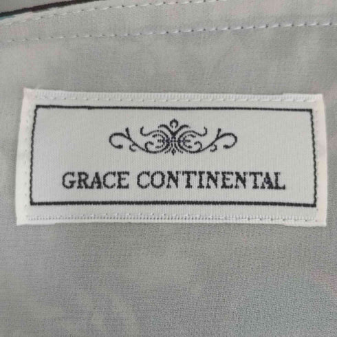 グレースコンチネンタル GRACE CONTINENTAL ボタニカル柄 L/S チュニック レディース JPN:36