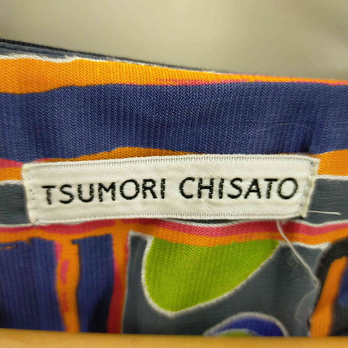 ツモリチサト TSUMORI CHISATO 16SS 総柄 ミディアム ワンピース レディース JPN:2