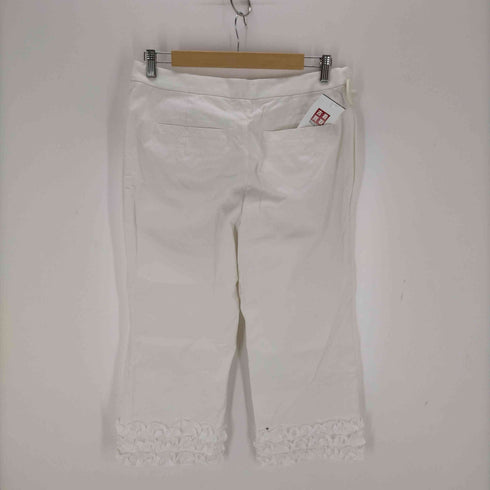ユキトリイ YUKI TORII フリルデザインクロップドパンツ レディース JPN:44
