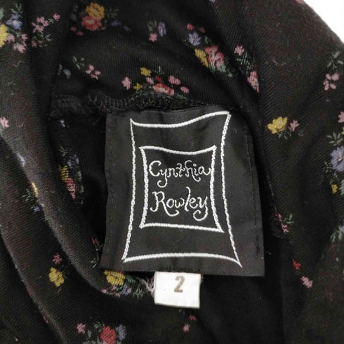 シンシアローリー Cynthia Rowley フラワープリント カットソー レディース JPN:2