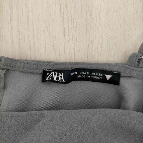 ザラ ZARA ギャザー タイトキャミワンピース レディース JPN:S