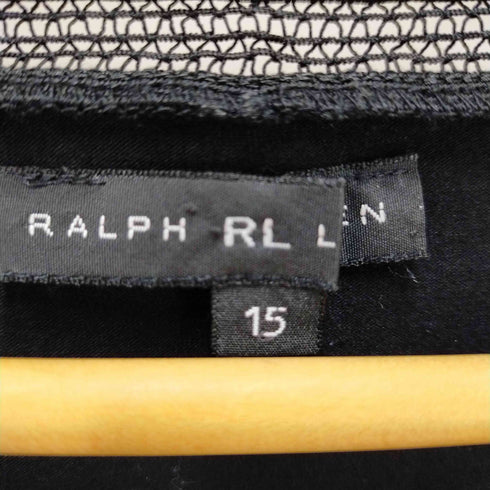 ラルフローレン RALPH LAUREN レースVネック ロングスリーブTシャツ レディース JPN:15号